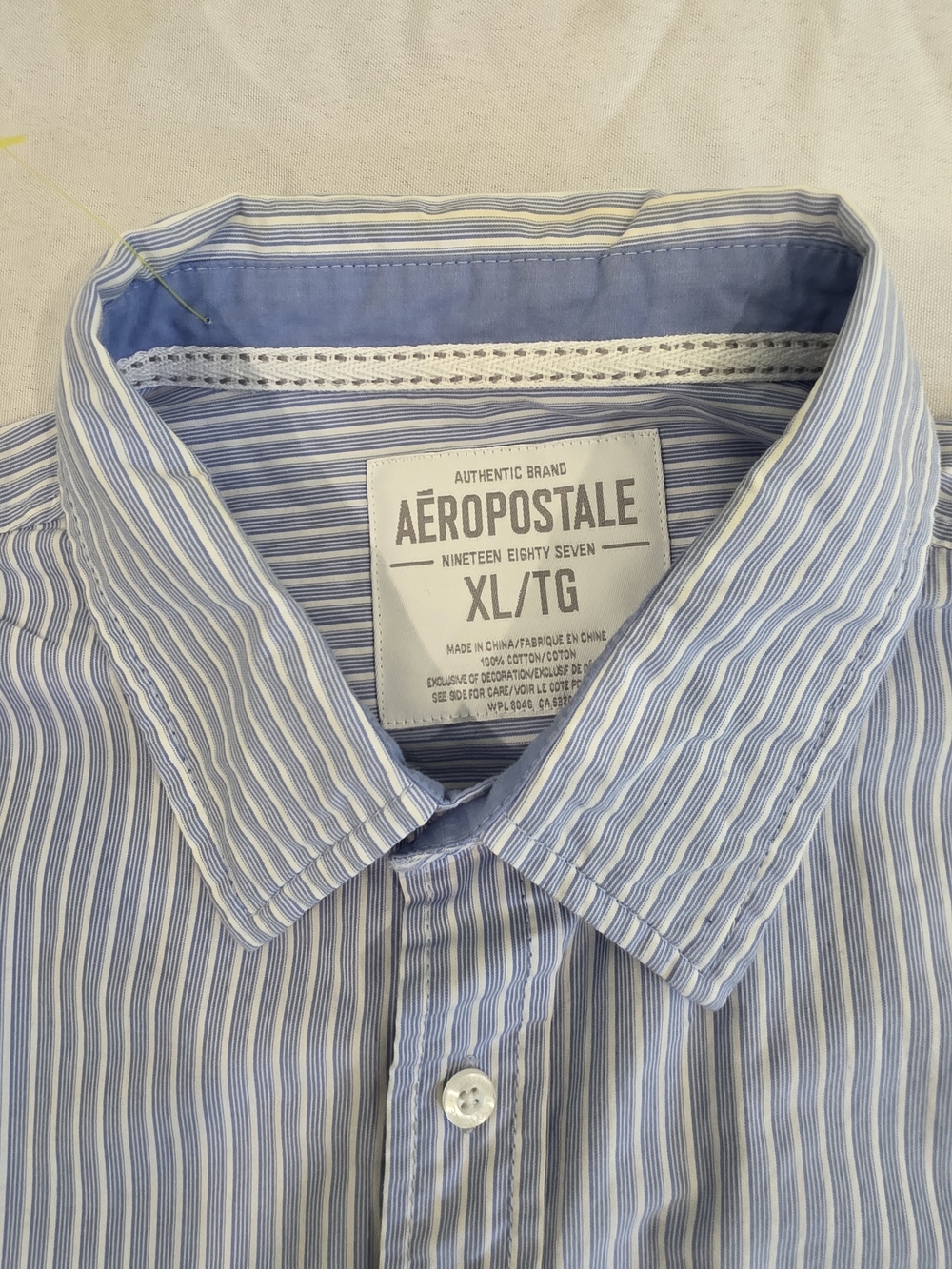 Aeropostale Cotton Collection Designed Men Button-Down Shirt - XL